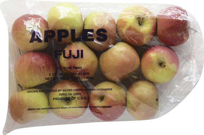 Order Silver Creek-Seaman Orchards · Fuji Apples (48 oz) food online from Jewel-Osco store, Park Ridge on bringmethat.com
