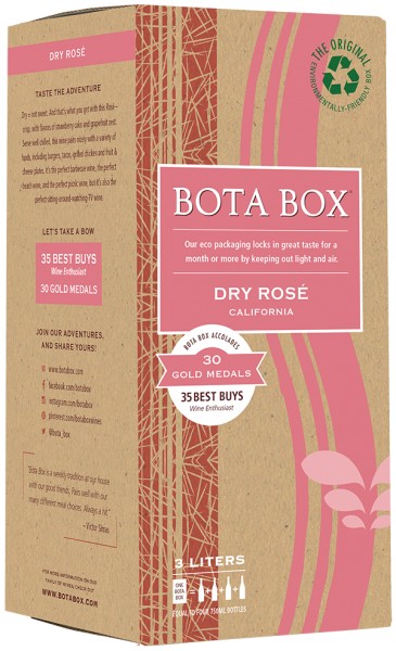 Order Bota Box Dry Rosé - 3L food online from Cactus Food Mart store, Scottsdale on bringmethat.com