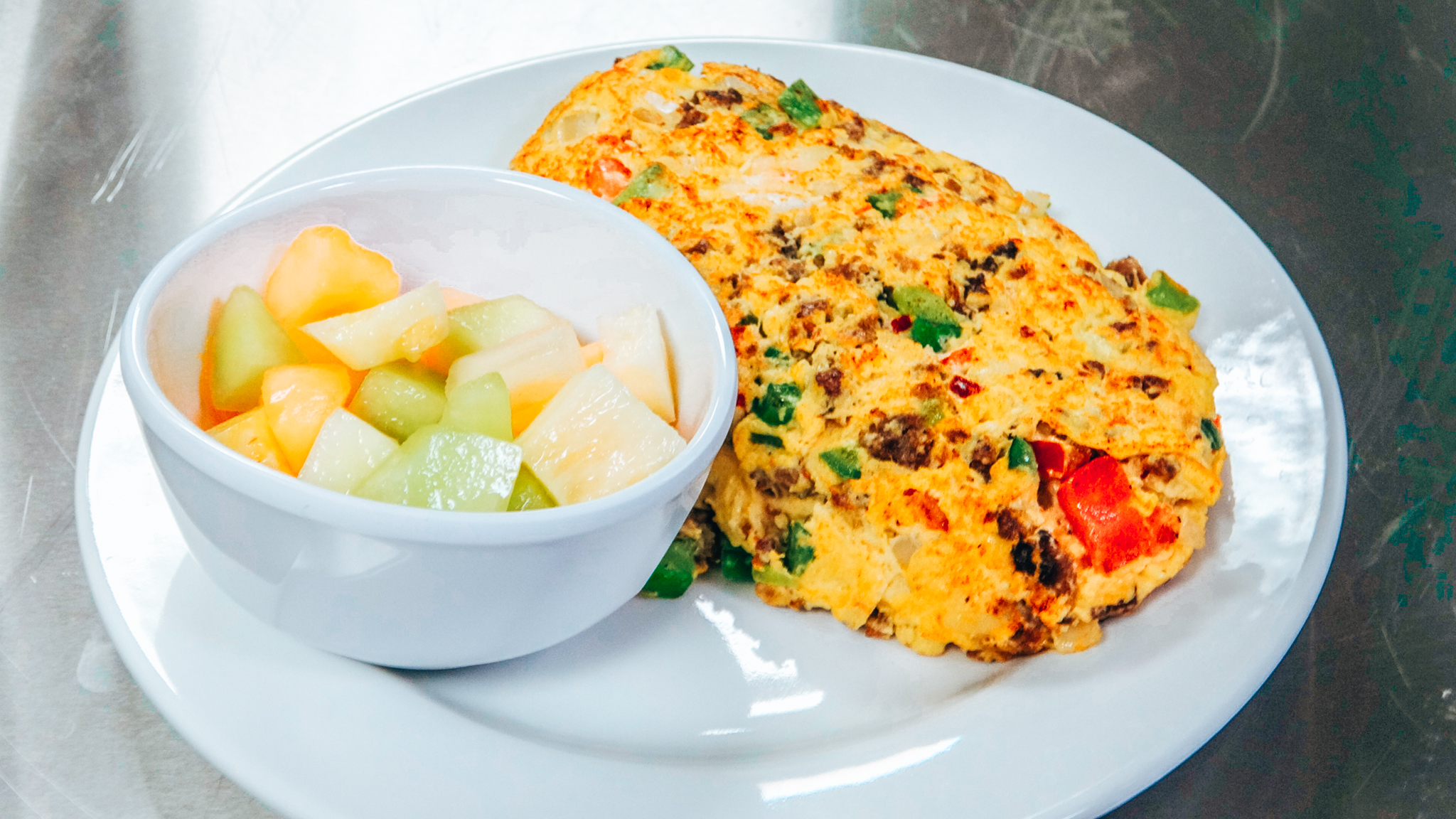 Order Mexican Omelette  food online from Chipy Cafe store, Lincolnshire on bringmethat.com