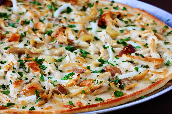 Order Char-Broiled Chicken Pizza food online from Fricker store, Findlay on bringmethat.com