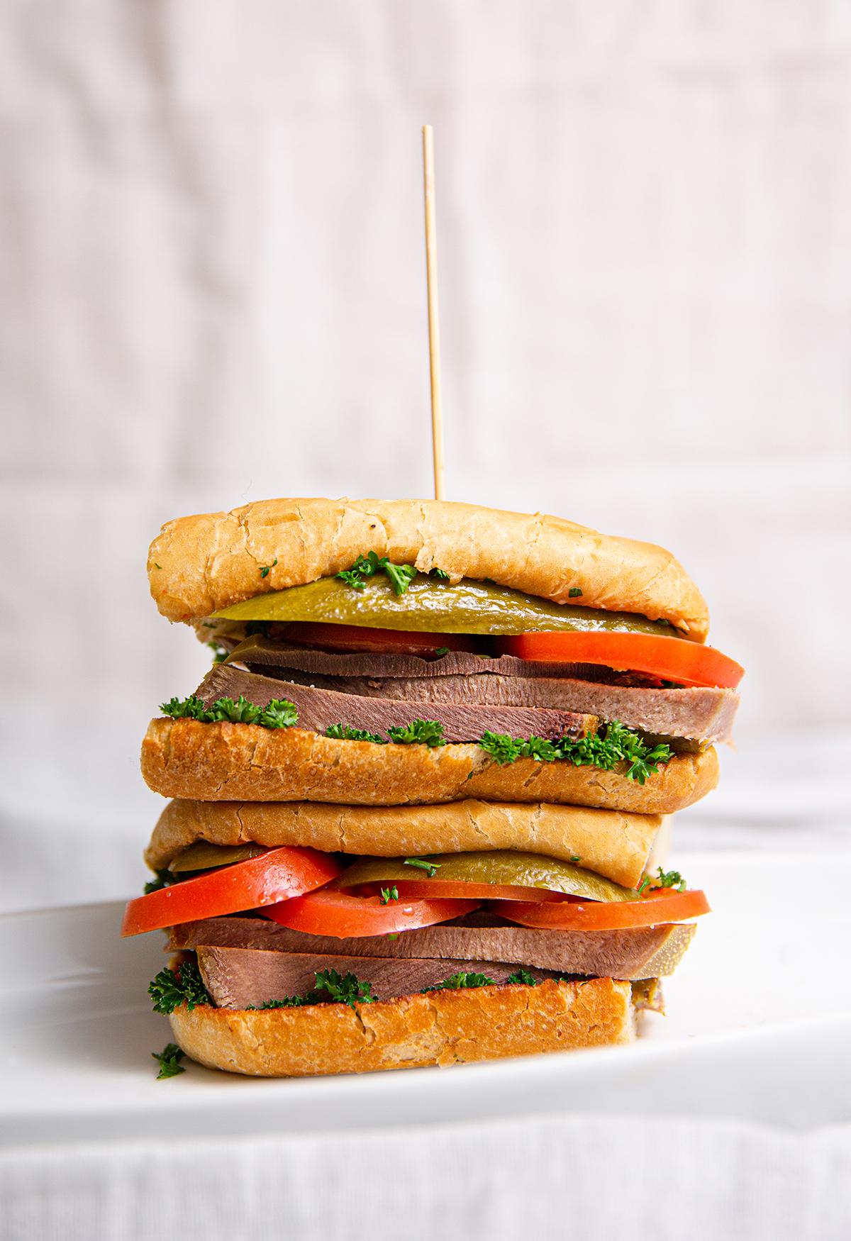 Order Zaban Sandwich food online from Yekta Kabob Counter store, Rockville on bringmethat.com