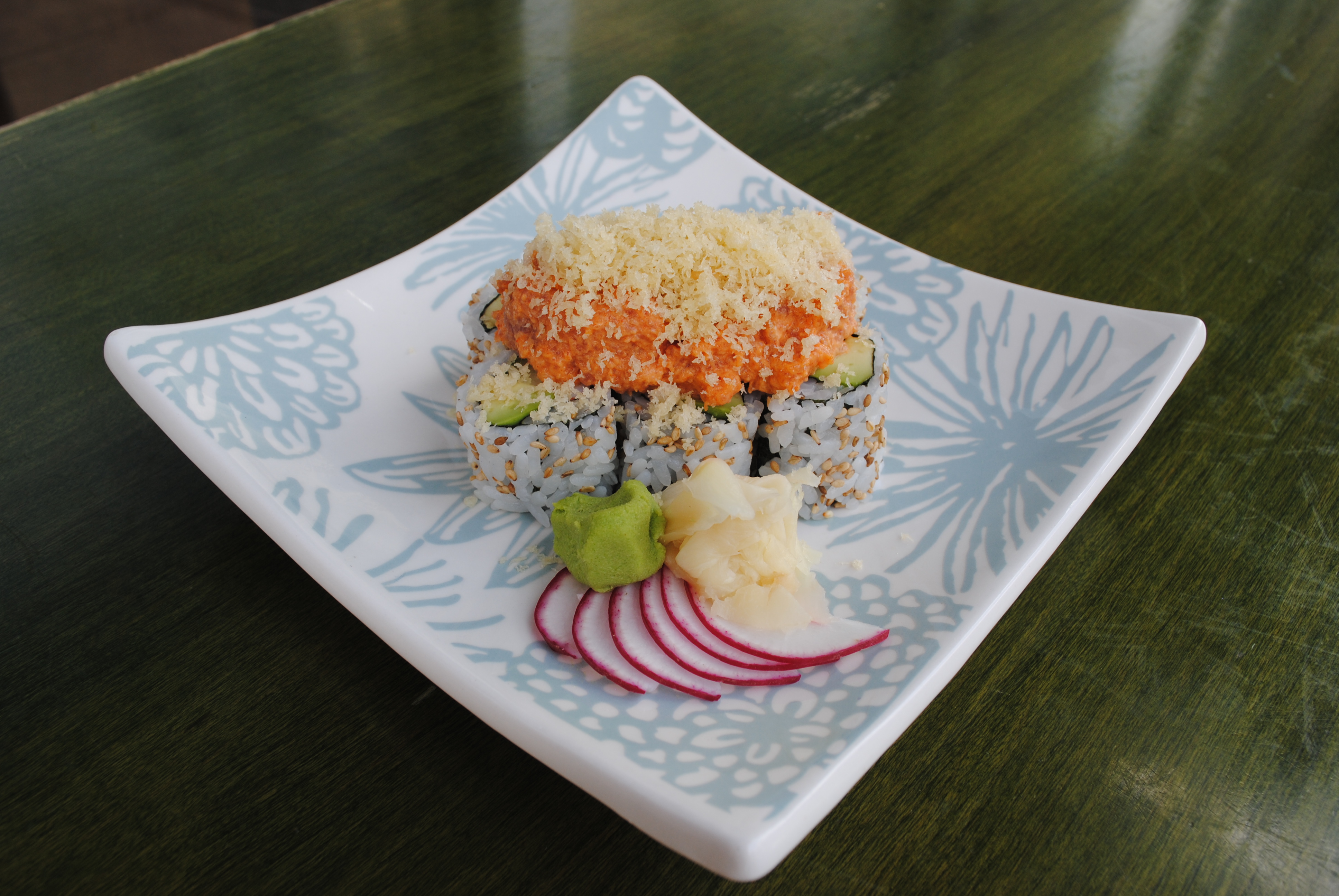 Order Crunchy Spicy Tuna Roll  food online from Kooma Sushi store, Columbus on bringmethat.com