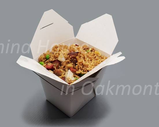 Order Roast Pork Fried Rice 叉烧炒饭 food online from China House store, Oakmont on bringmethat.com