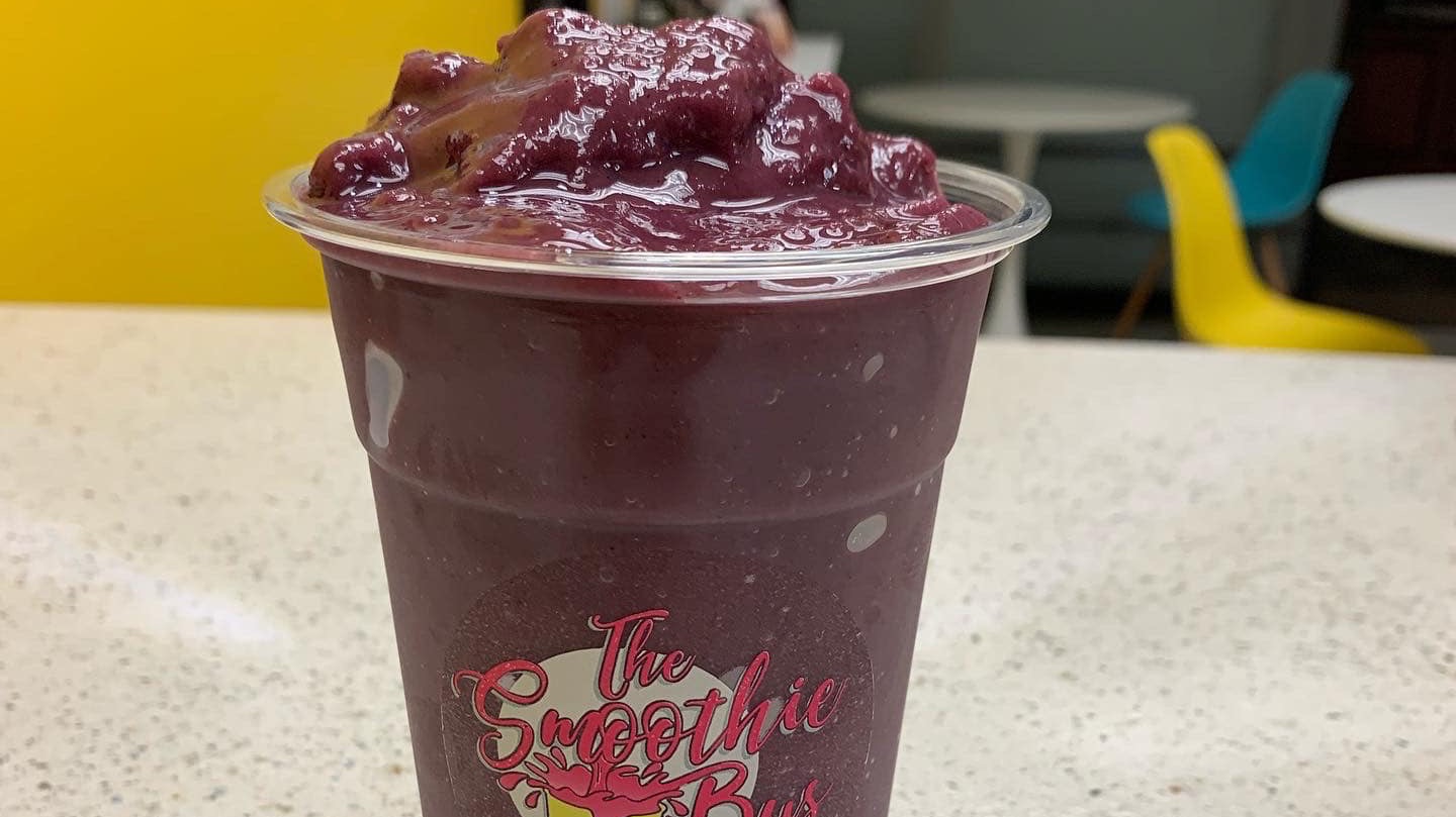 Order Berry Boost (20 Oz.) food online from The Smoothie Bus Shoppe store, Manchester on bringmethat.com