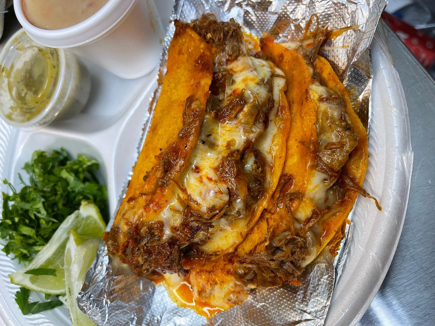 Order Birria Tacos food online from Papis Tacos And More store, Radcliff on bringmethat.com