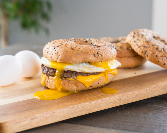 Order Bacon, Egg, and Cheese English Muffin food online from The Pancake Snob store, Malvern on bringmethat.com