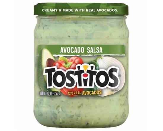 Order Tostitos Dips, Avocado Salsa, 15.0 Oz food online from Abc Discount Store store, San Diego on bringmethat.com
