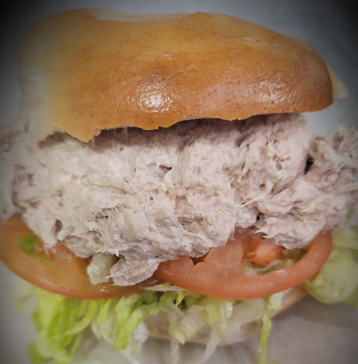 Order Tuna Salad Sandwich food online from BAGELS N CREAM store, Robbinsville Township on bringmethat.com