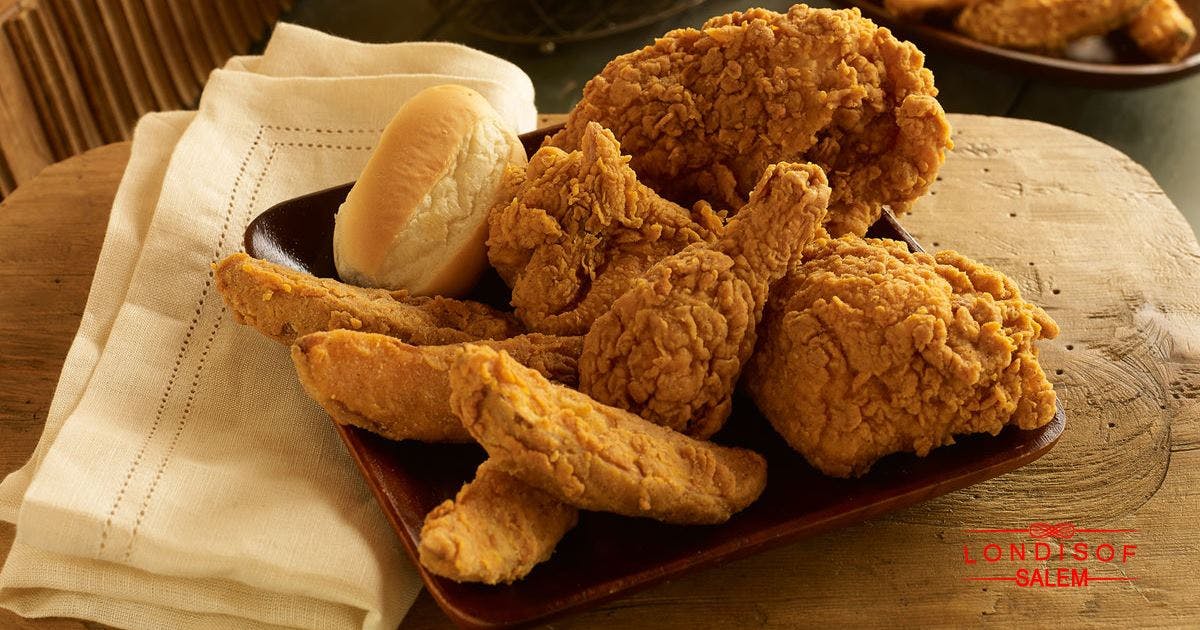 Order Fried Chicken - 4 Pieces food online from Londi's of Salem store, Salem on bringmethat.com
