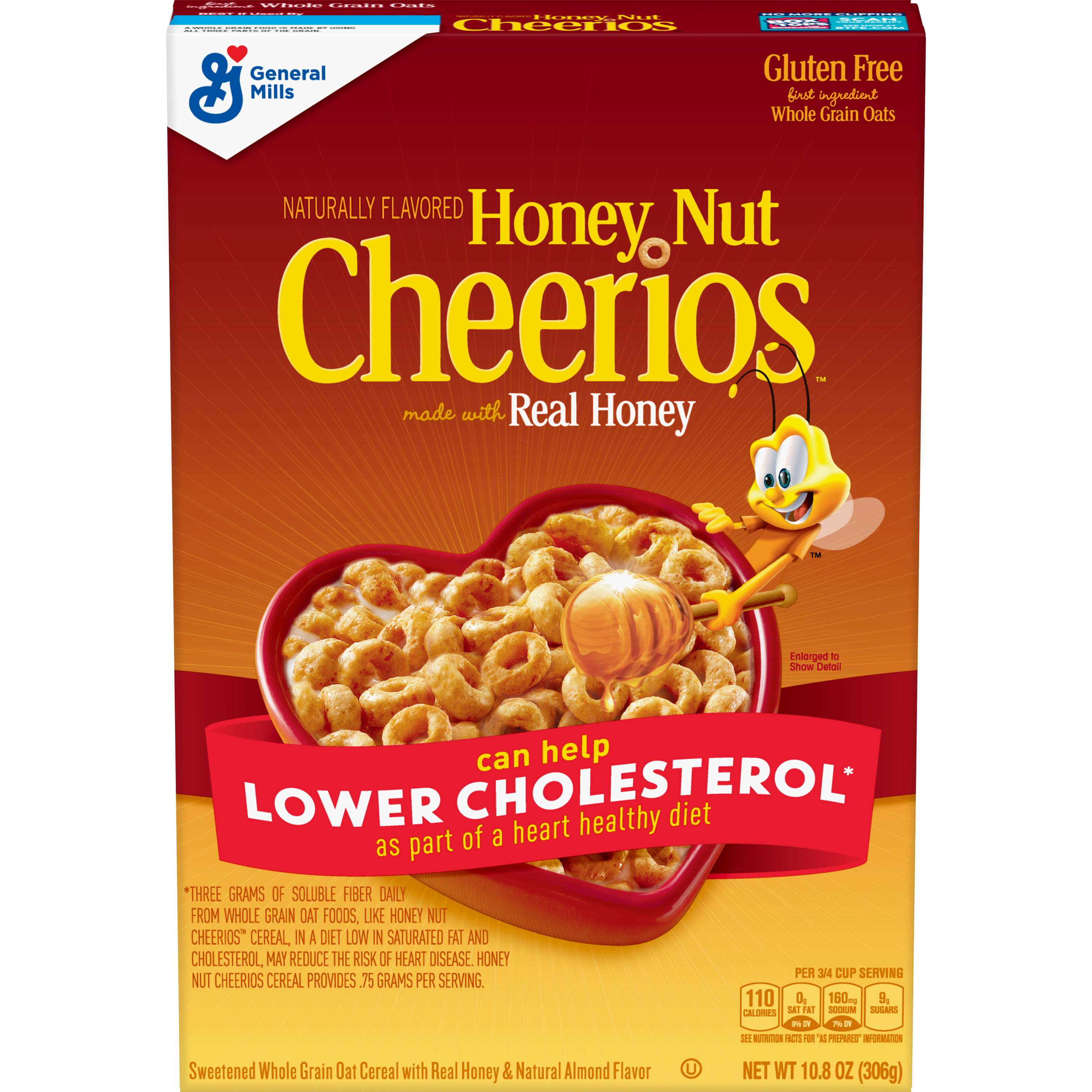 Order Honey Nut Cheerios Cereal - 10.8 oz food online from Rite Aid store, Antelope on bringmethat.com