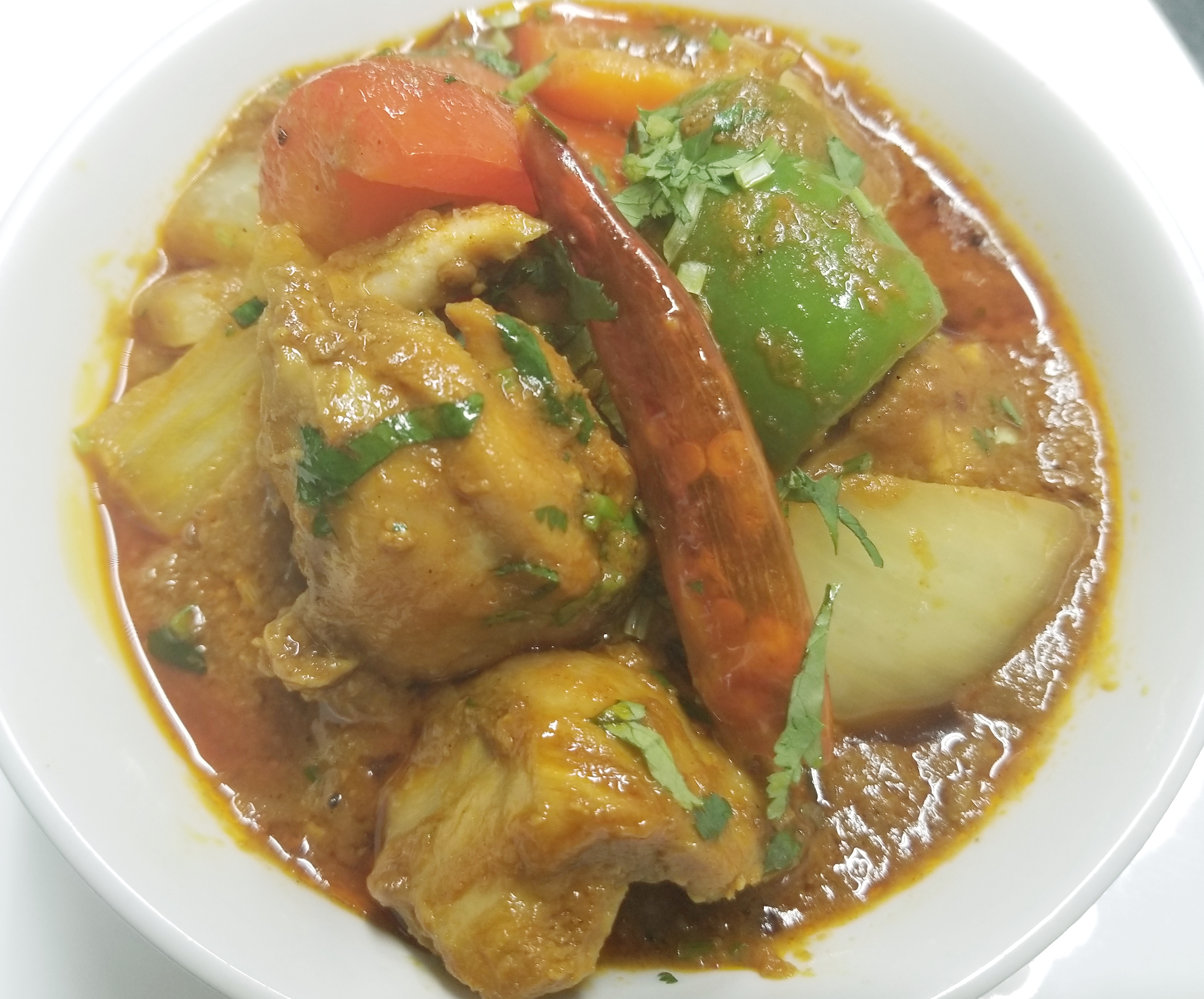 Order Kadai Chicken food online from Maroosh Halal Cuisine store, Upper Darby on bringmethat.com