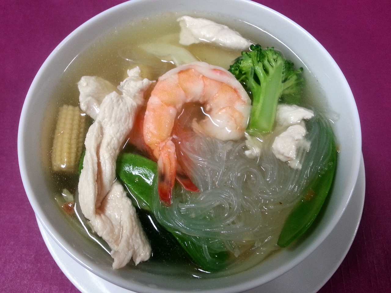 Order Glass Noodle Soup food online from Thai Chef Cuisine store, Azusa on bringmethat.com