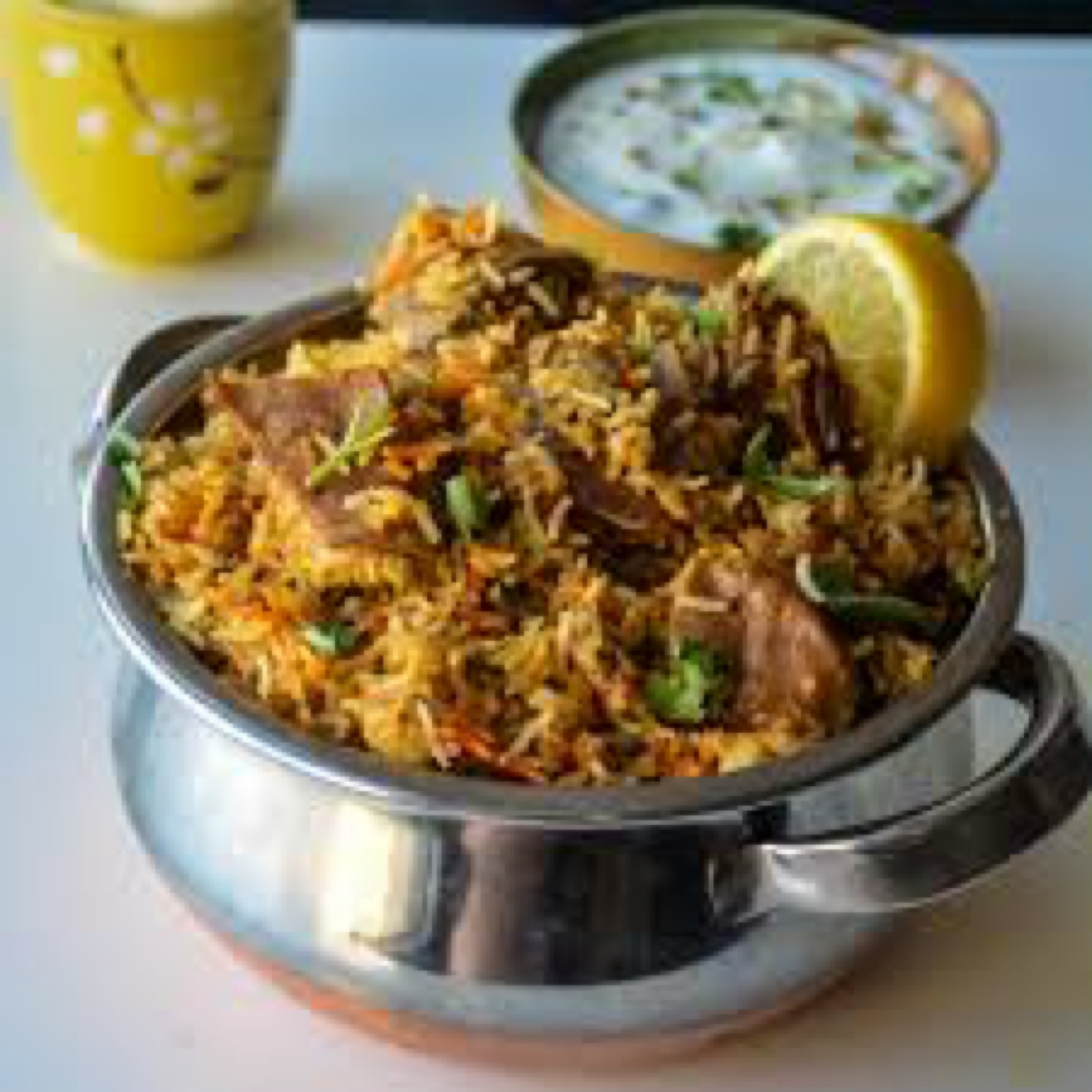 Order Lamb Biryani food online from MasalaCraft Indian Cuisine store, Santa Ana on bringmethat.com