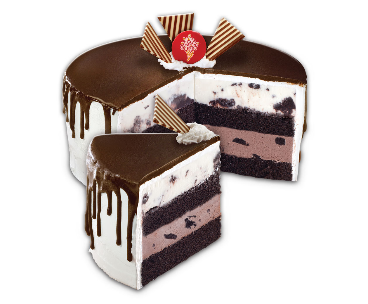Order Tall Dark and Delicious Cake food online from Cold Stone Creamery store, Savannah on bringmethat.com