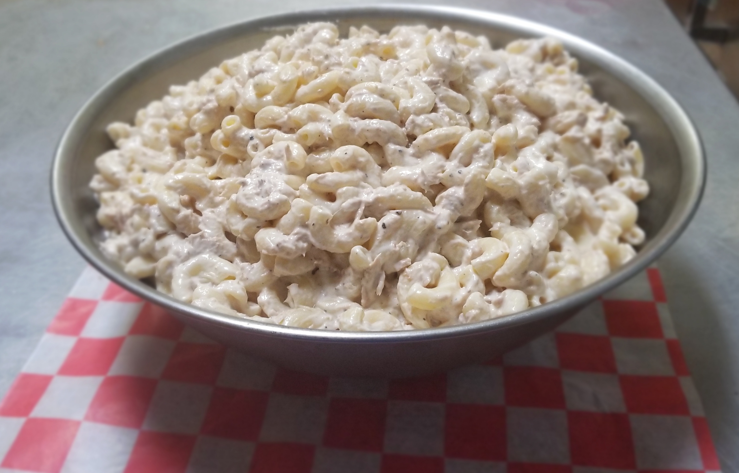 Order Macaroni and Tuna Salad food online from The Pretzel Shop store, Pittsburgh on bringmethat.com