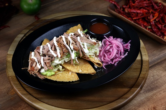 Order Tacos Dorados with Meat food online from Pika Tortas Ahogadas store, Paramount on bringmethat.com