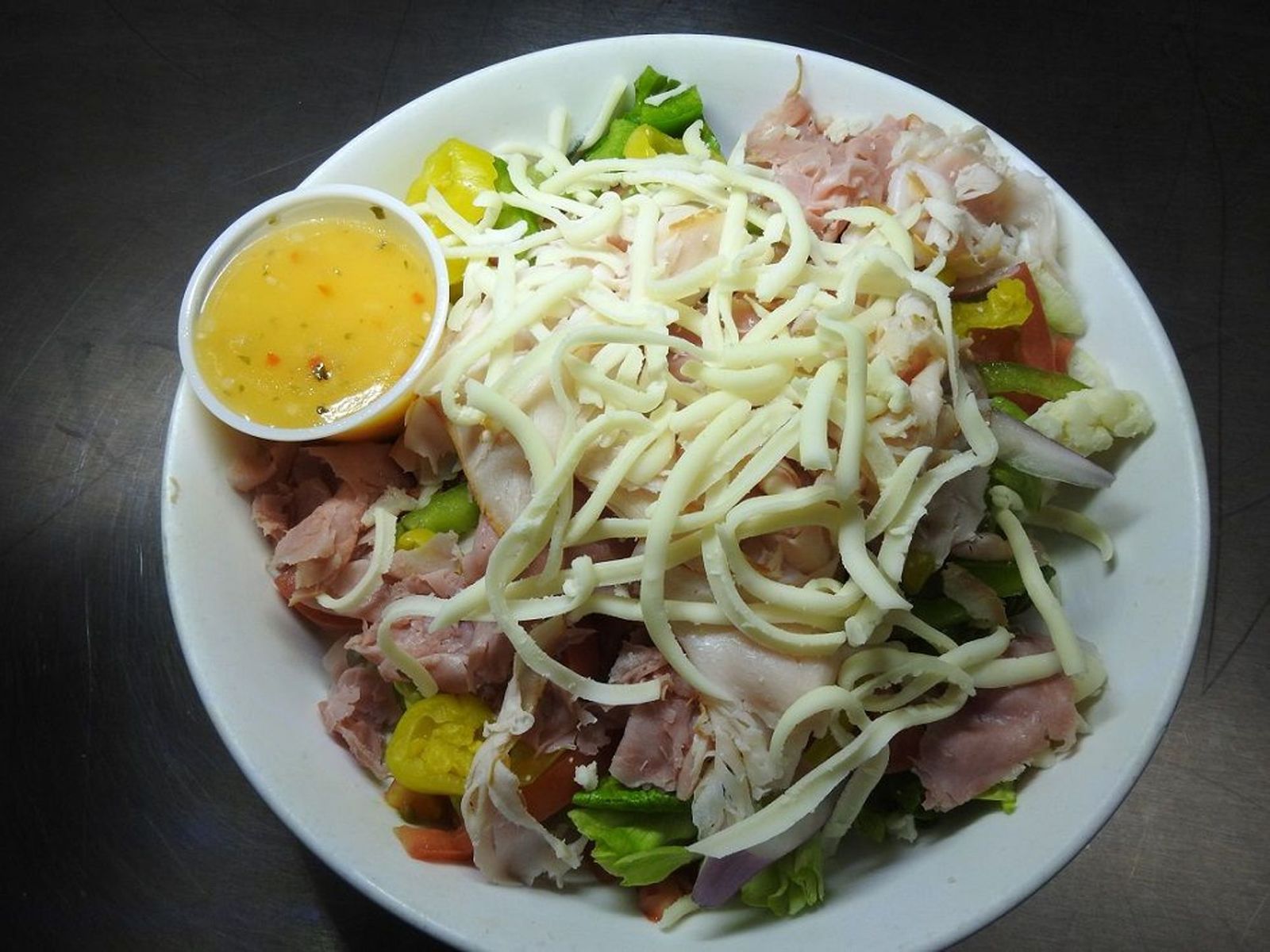 Order Chef Salad food online from Clockwork Pizza store, Tempe on bringmethat.com