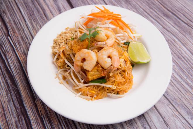 Order Pad Thai Noodle food online from King Of Thai Noodle store, San Francisco on bringmethat.com