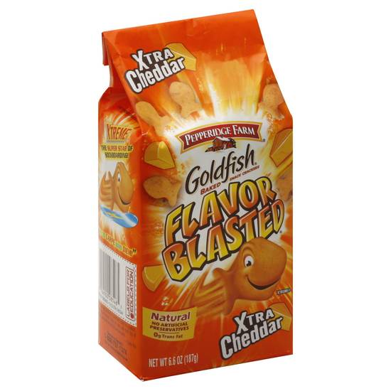 Order Pepperidge Farm Baked Snack Crackers Xtra Cheddar (6.6 oz) food online from Rite Aid store, Eugene on bringmethat.com