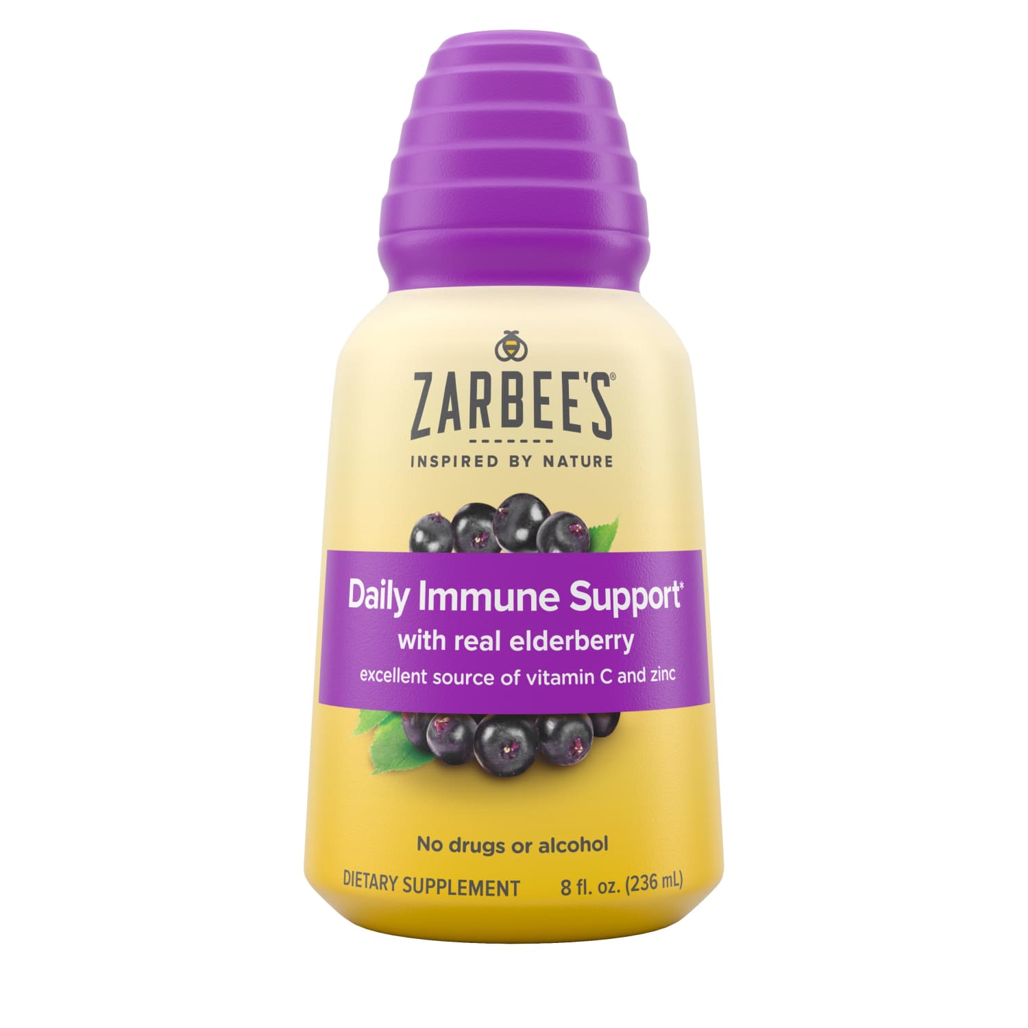Order Zarbee's Naturals Black Elderberry Immune Support - 8 fl oz food online from Rite Aid store, Chino Hills on bringmethat.com