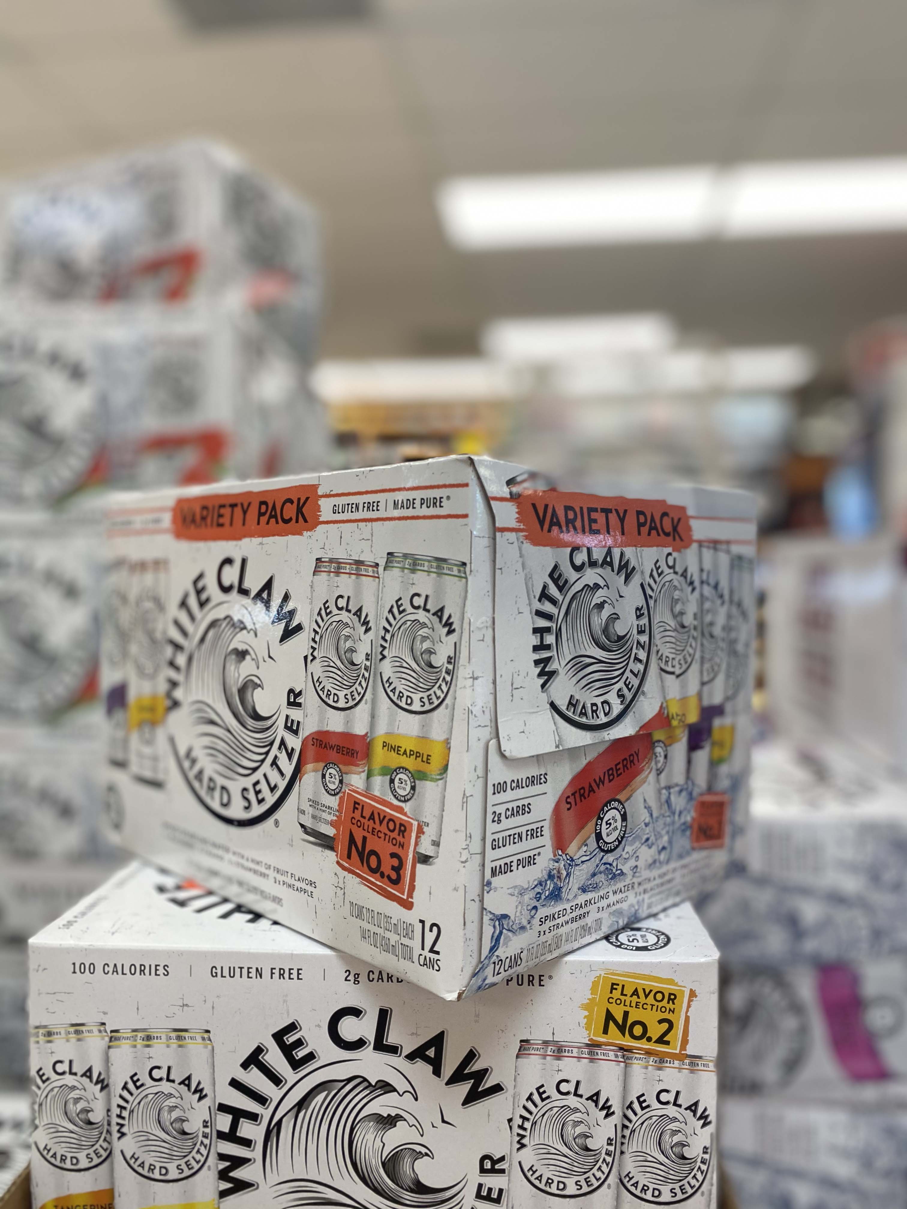 Order White Claw Variety Pack #3 food online from Beer Universe store, Coxsackie on bringmethat.com