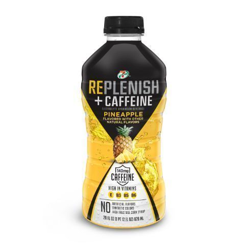 Order 7-Select Replenish + Caffeine Pineapple 28oz food online from Aplus store, New Kensington on bringmethat.com