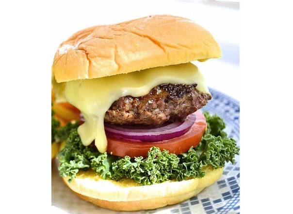 Order Cheese Burger food online from Tasty Wings & Seafood store, West Columbia on bringmethat.com