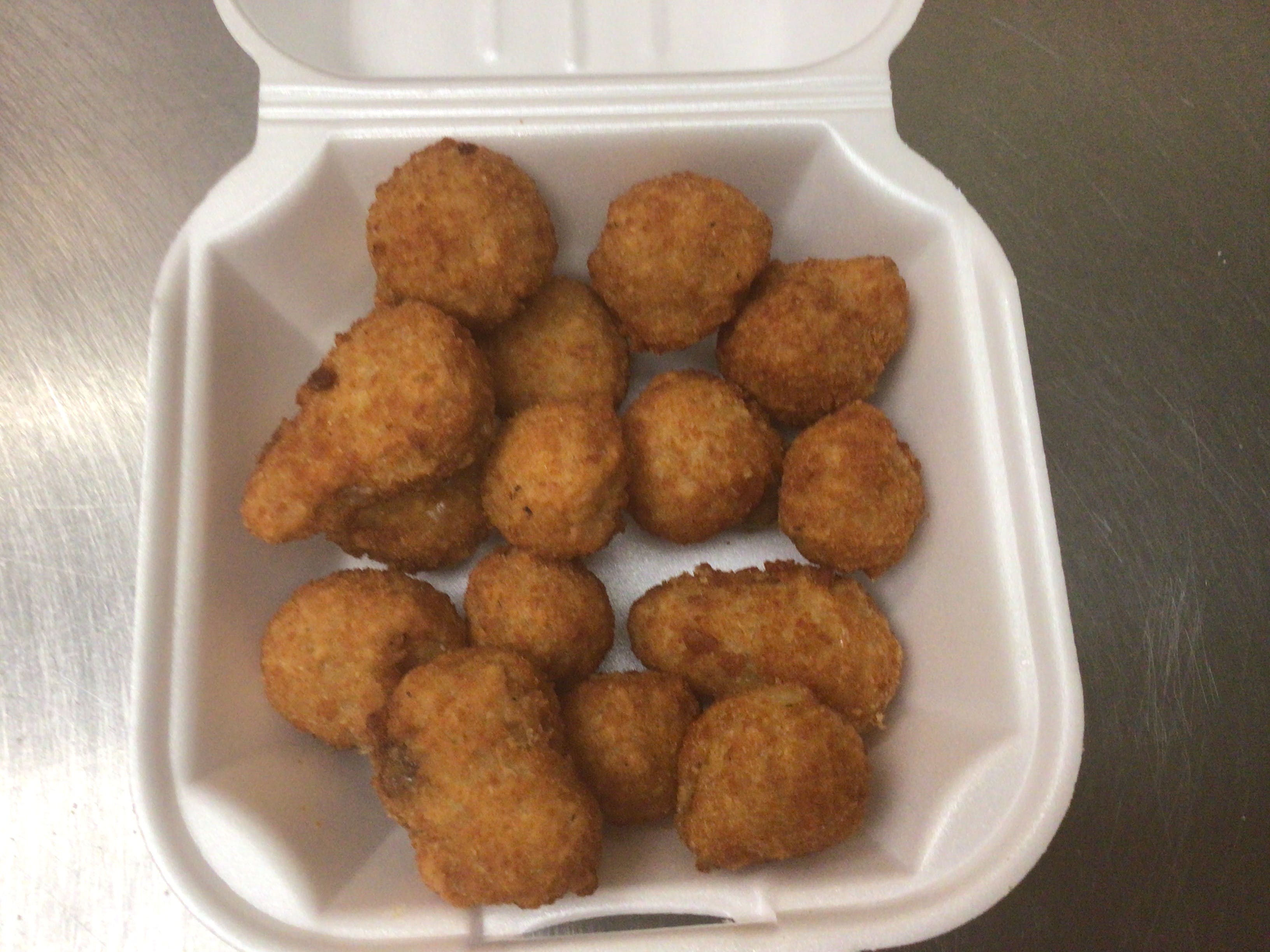 Order Breaded Mushrooms - Appetizers food online from Porto Fino Pizza store, Columbus on bringmethat.com