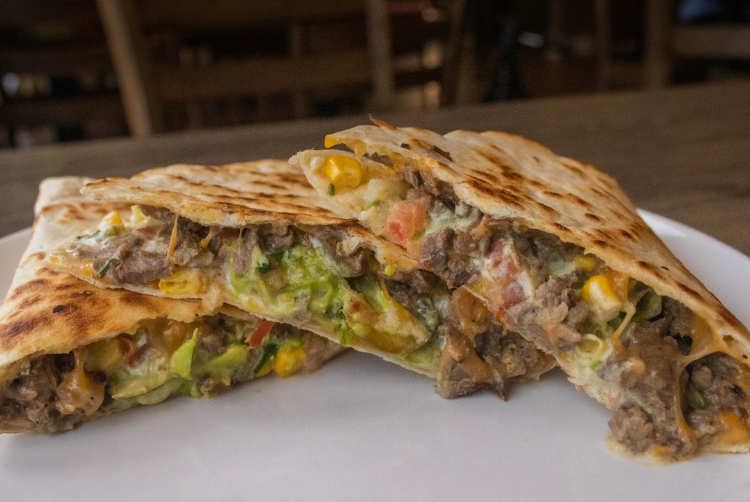 Order Crazy Quesadilla- food online from Tacorito store, Hightstown on bringmethat.com