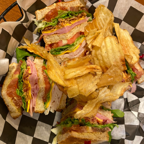 Order Club Sandwich or Wrap food online from The Woodford Club store, Versailles on bringmethat.com