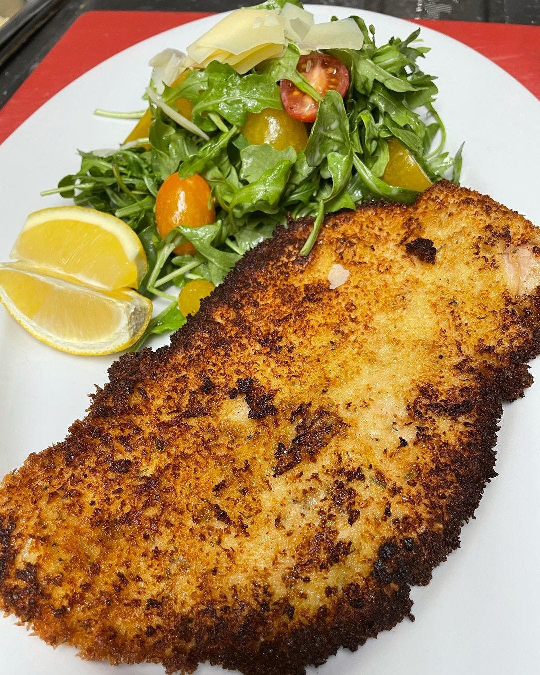 Order Chicken Milanese - Entree food online from Zia Maria store, New York on bringmethat.com