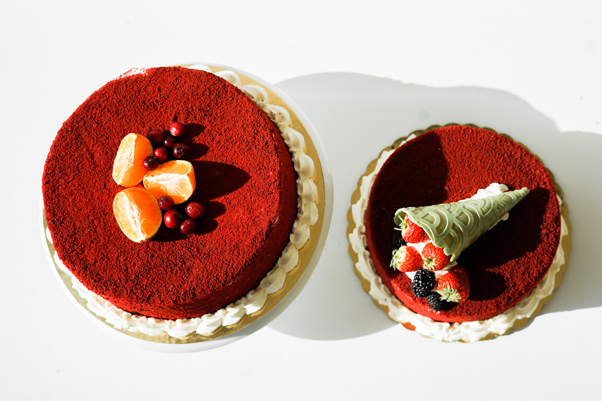 Order 10" Red Velvet cake food online from Manan bakery store, Las Vegas on bringmethat.com