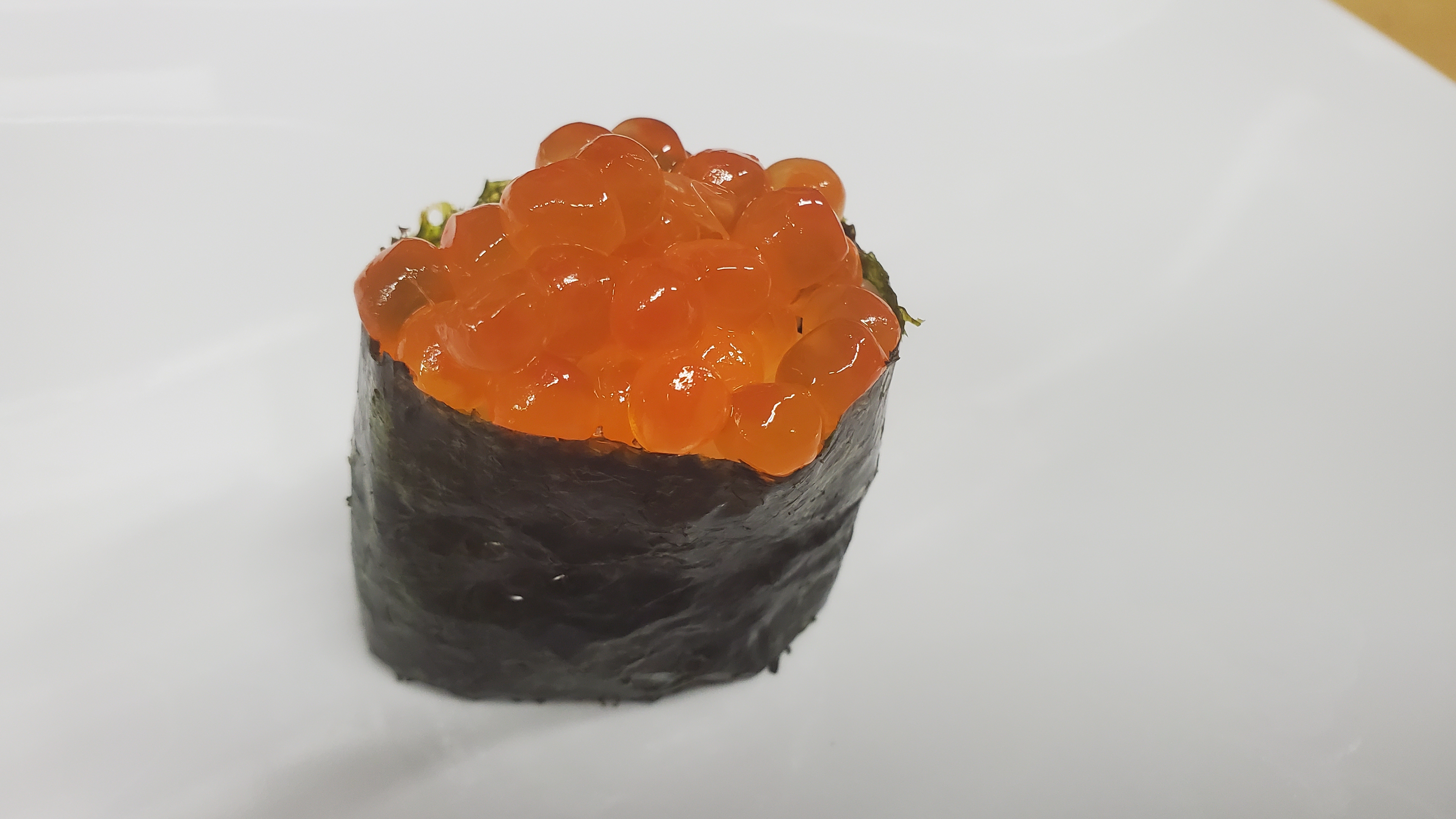 Order Salmon Egg Sushi (3pcs) food online from Sushi Loco store, Long Beach on bringmethat.com