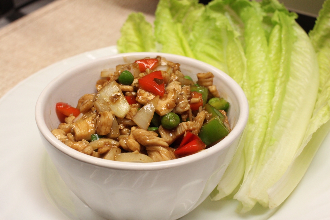 Order Chicken Lettuce Wrap food online from Giggling rice thai togo store, Brookline on bringmethat.com
