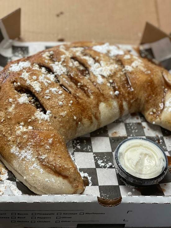 Order Peanut Butter & Jelly Calzone food online from The Pizza Cutters store, Syracuse on bringmethat.com