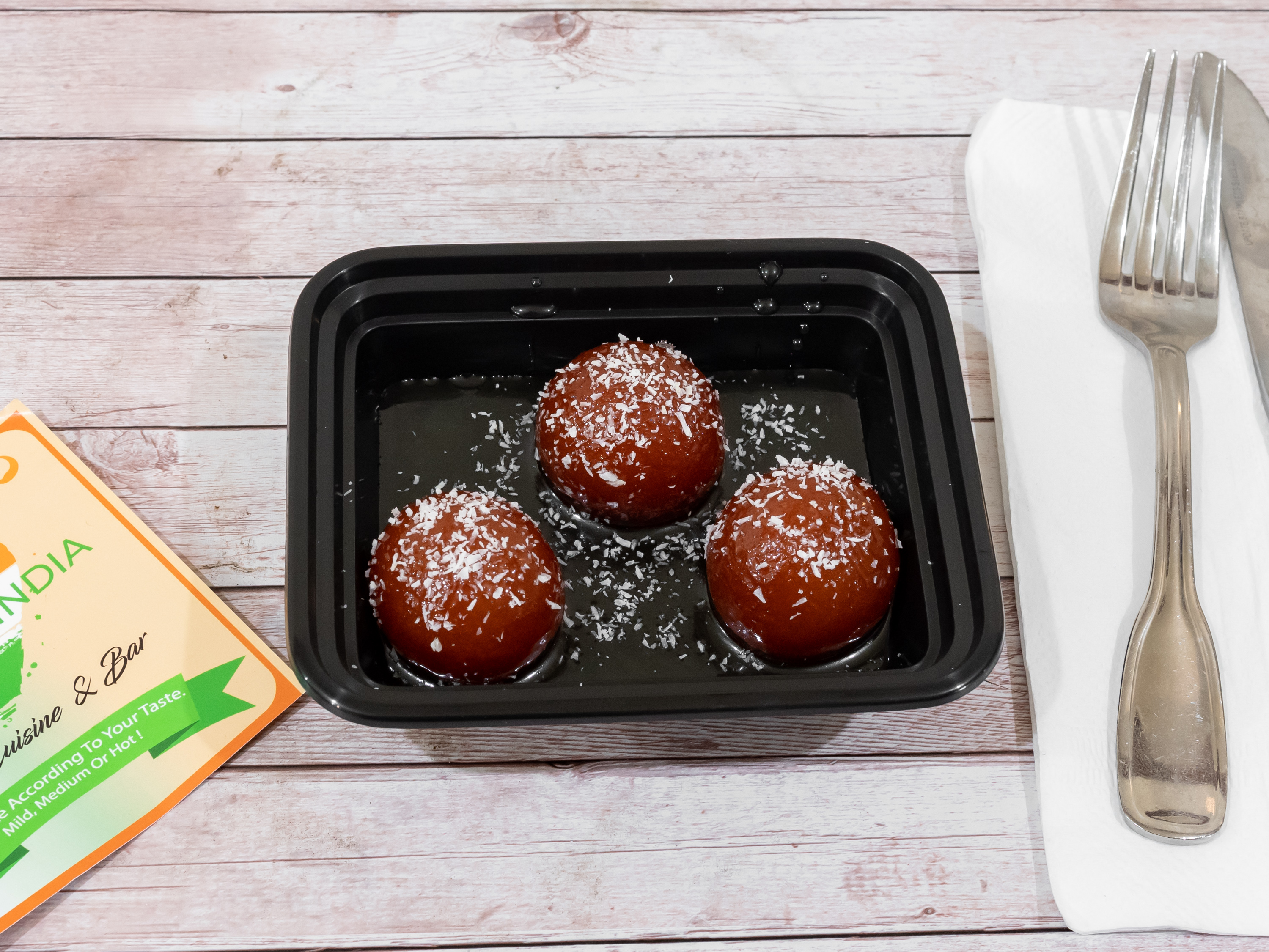 Order 1. Gulab Jamun  food online from Heart Of India store, Bakersfield on bringmethat.com