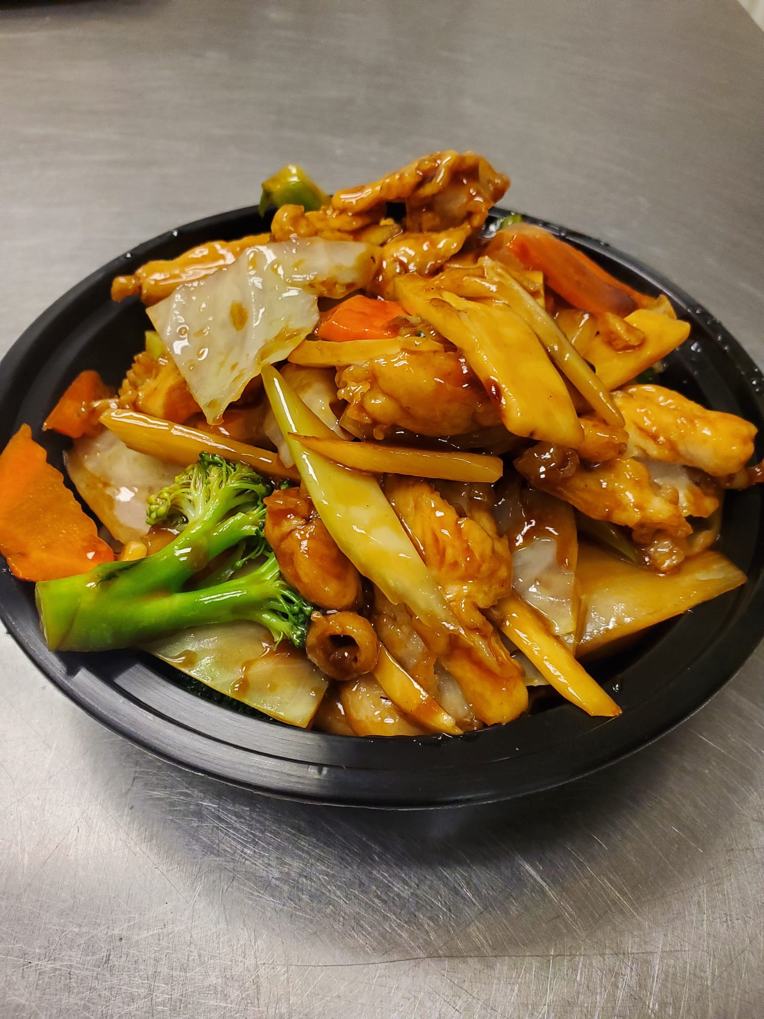 Order Chicken with Vegetables food online from Panda Kitchen store, Houston on bringmethat.com