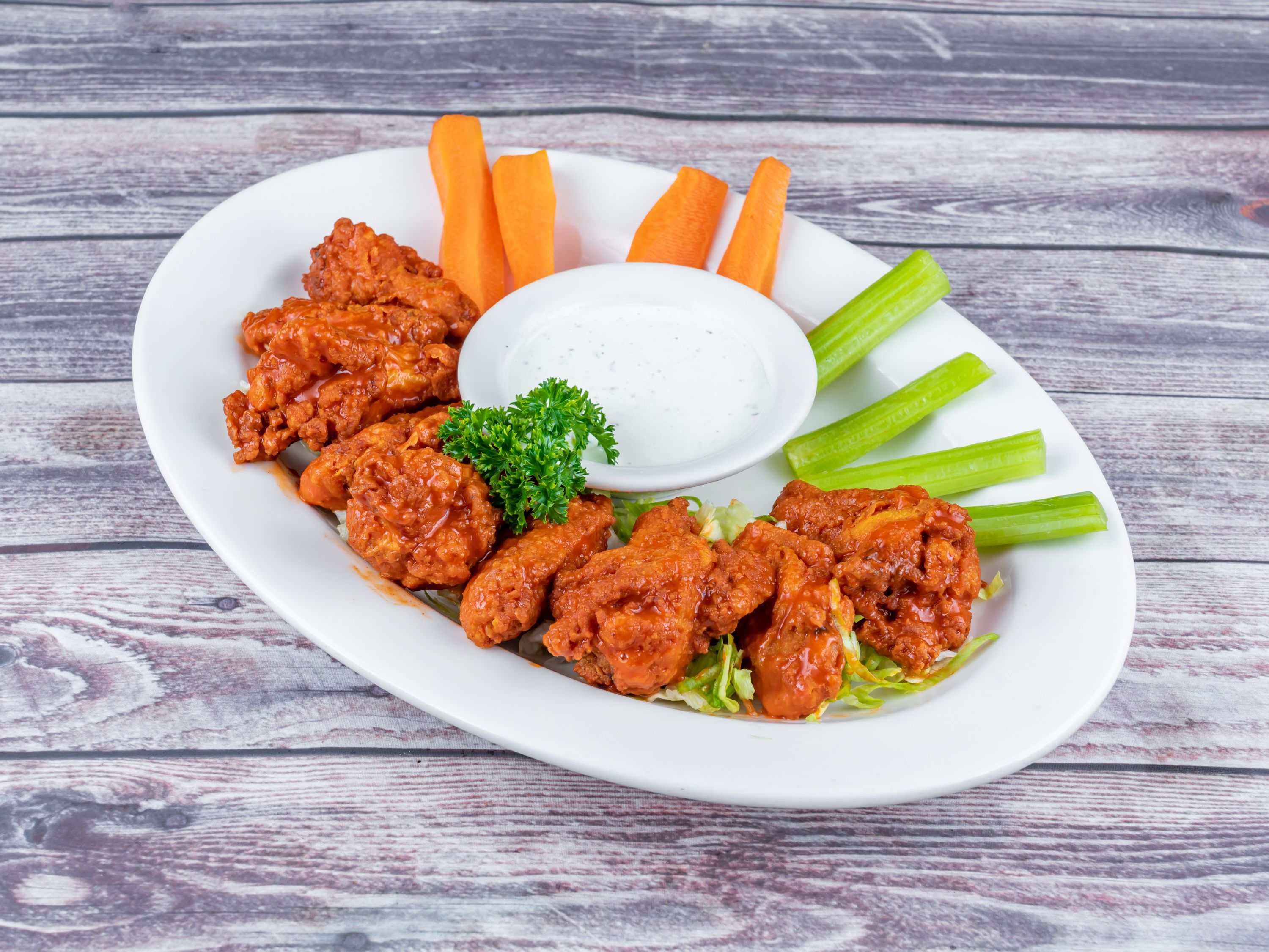 Order Chicken Wings food online from Rita Cantina Mexican Kitchen store, Pinehurst on bringmethat.com