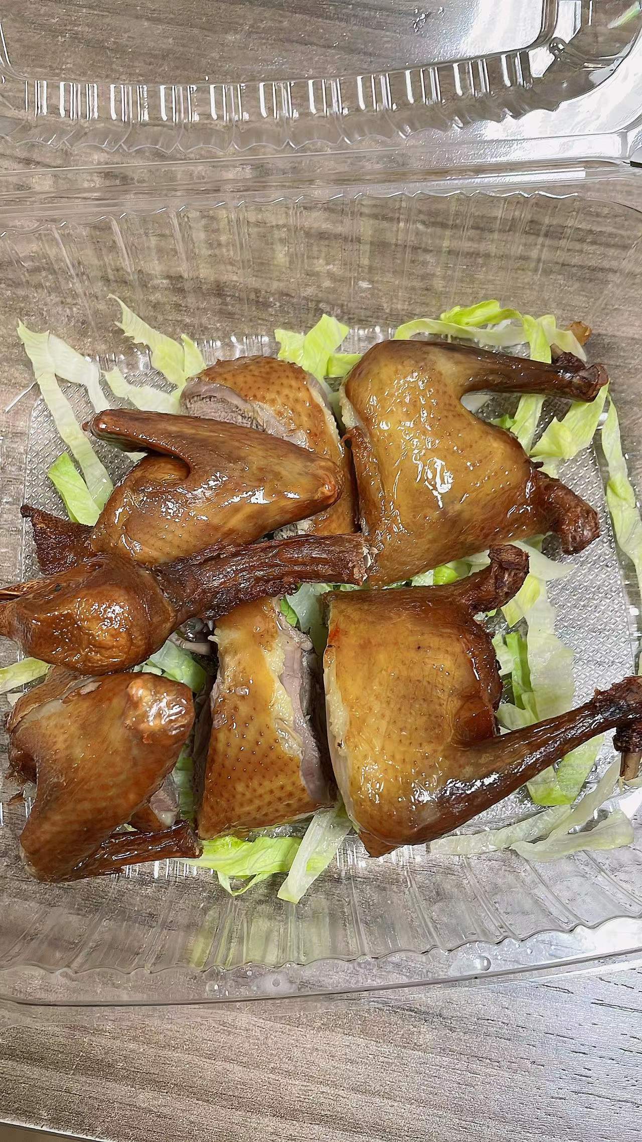 Order Deep Fried Pigeon / Squab  红烧乳鸽 food online from Dim Sum Club store, San Francisco on bringmethat.com