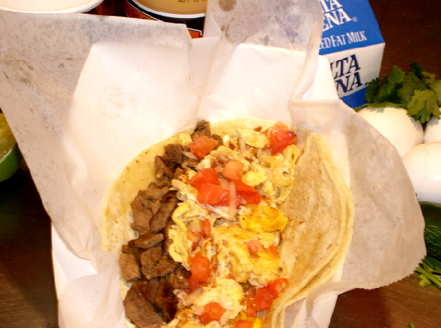 Order Breakfast Taco food online from Tacos & Co. store, Irvine on bringmethat.com