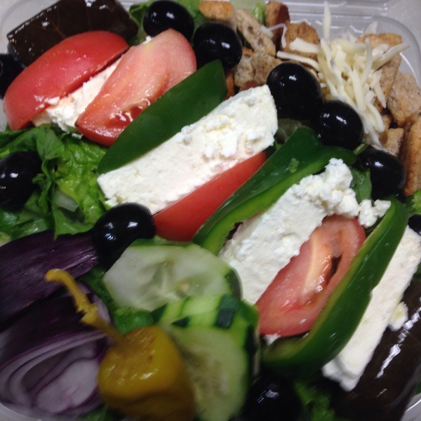 Order Greek Salad food online from Stokos store, Baltimore on bringmethat.com