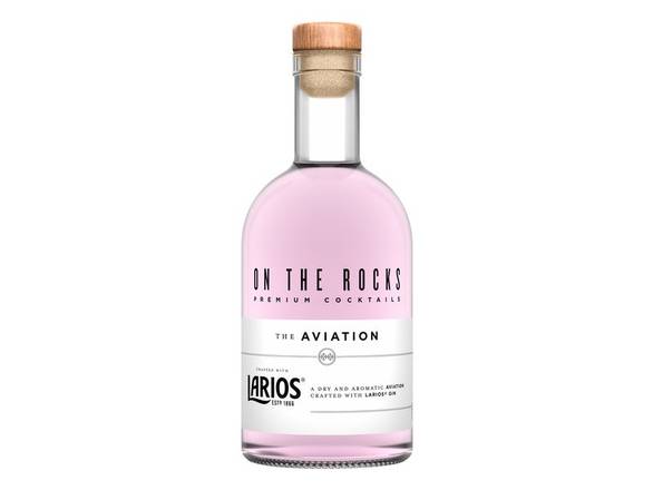 Order On The Rocks Larios Gin Aviation Cocktail - 375ml Bottle food online from Josh Wines & Liquors Inc store, New York on bringmethat.com