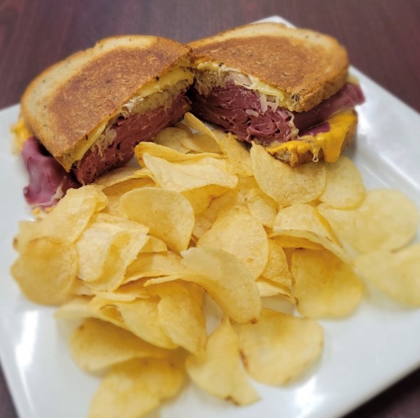 Order Classic Reuben Sandwich food online from North Point Cafe store, Dundalk on bringmethat.com