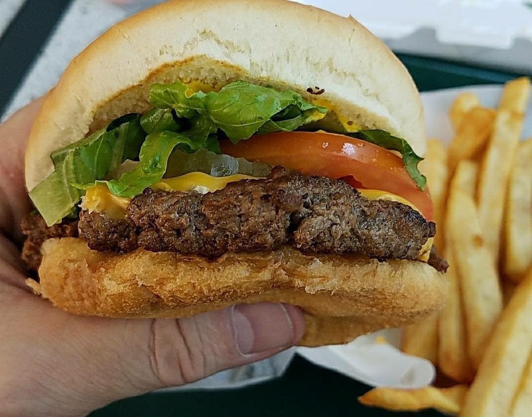 Order Cheeseburger food online from Burgers, Fish & Fries store, La Mesa on bringmethat.com