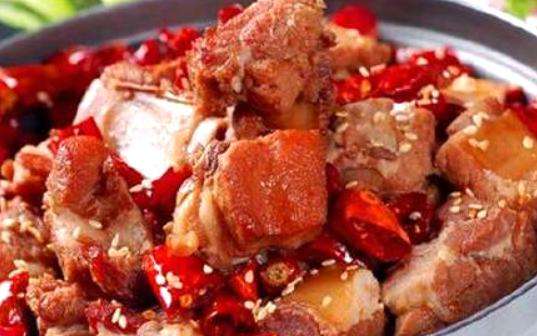 Order P08. Spicy Pork Ribs 香辣排骨 food online from Millions Of Milk Tea store, Columbus on bringmethat.com