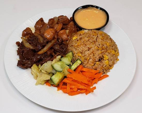 Order Chicken and Beef Hibachi food online from Izaka Donburi store, Falls Church on bringmethat.com