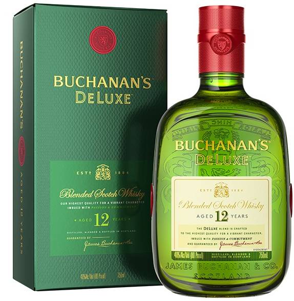 Order Buchanan's - Deluxe 12 Year Old Scotch (750ml) food online from Windy City Liquor Market store, El Cajon on bringmethat.com