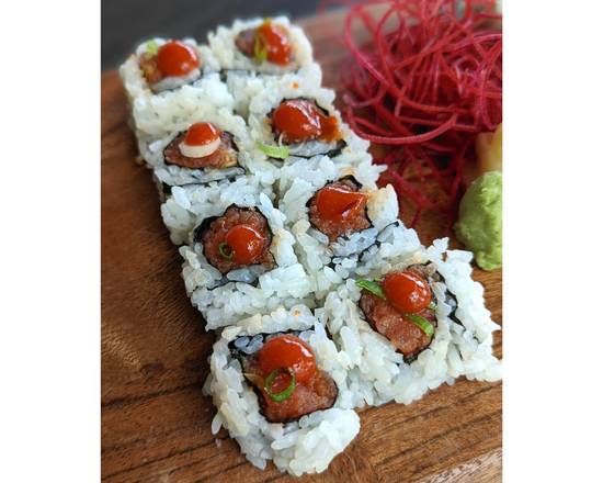 Order Spicy Tuna Maki food online from Ruk Sushi & Thai store, Chicago on bringmethat.com