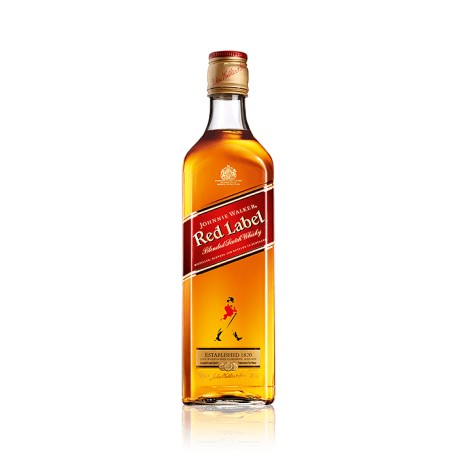 Order  Johnnie Walker Red Label Whiskey, 1 L food online from Solis Liquor Corporation store, Brooklyn on bringmethat.com