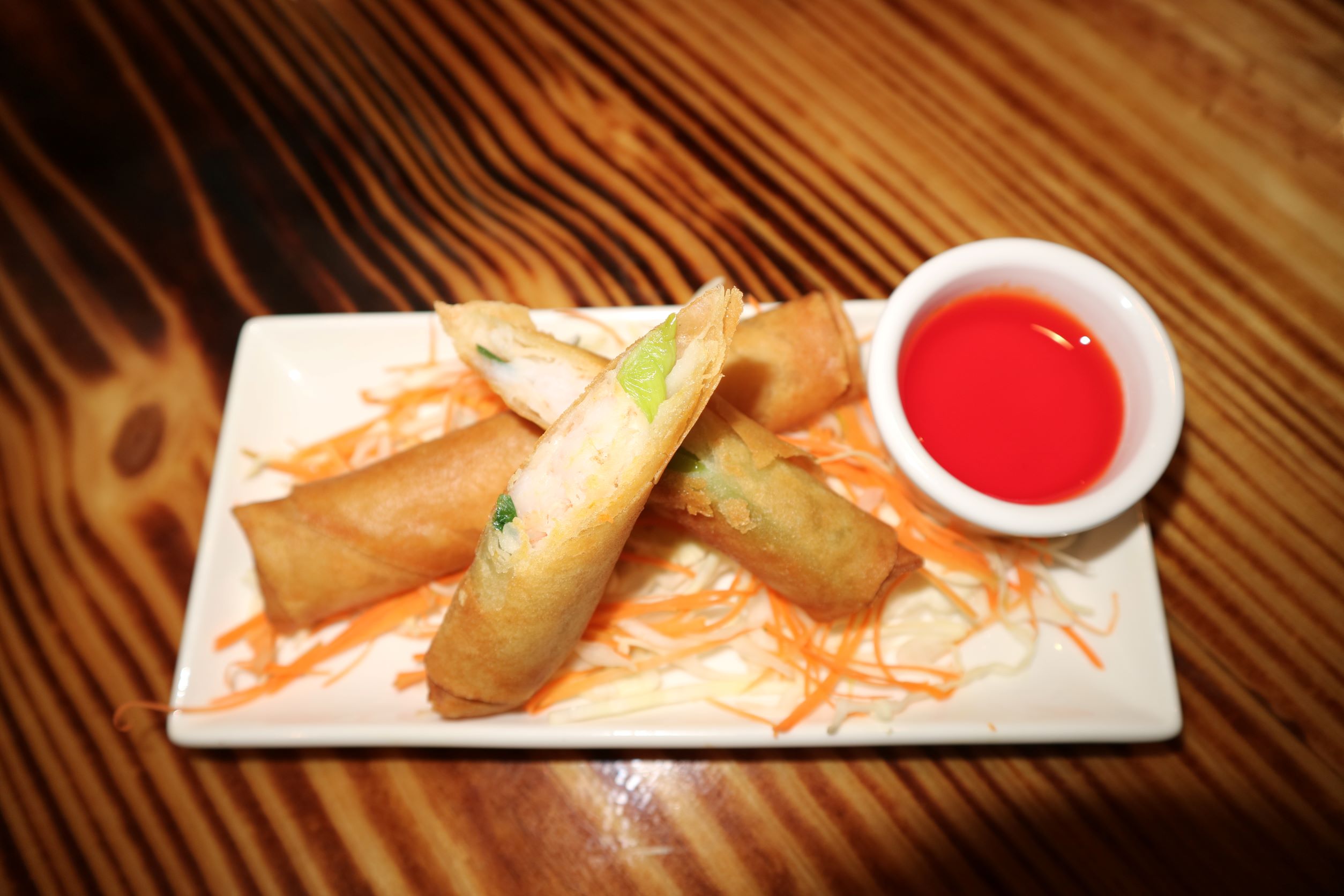 Order A01. Shrimp Egg Roll food online from W Kitchen store, Houston on bringmethat.com